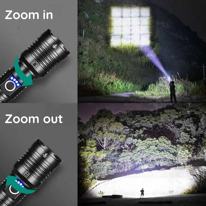 Variant Flashlight USB Powerful Flashlight Torch — Wrapango