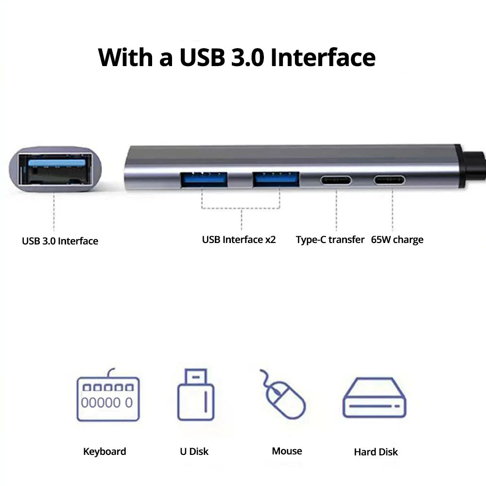 Universal 6-in-1 Multiport Adapter